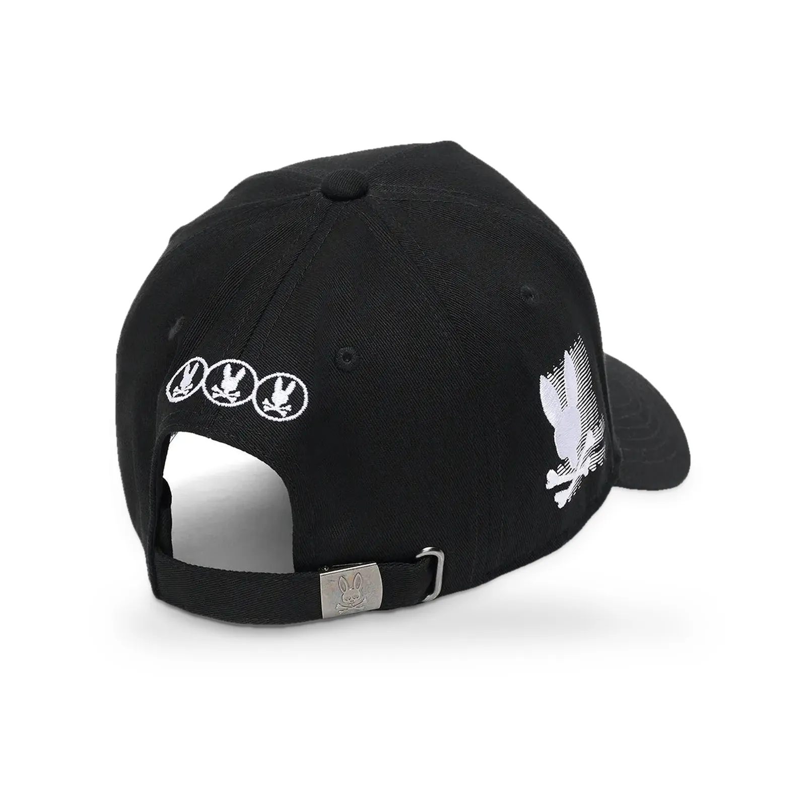 Psycho Bunny Nathaniel A-Frame Trucker Cap, Negro, foto 2